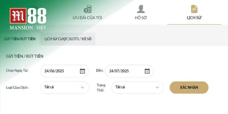 Không thể qua những câu hỏi về nạp tiền M88